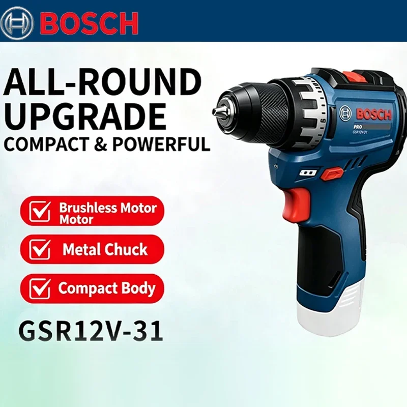 Woodworking Power Tools - Бесщеточная электрическая дрель Bosch GSR 12V-31