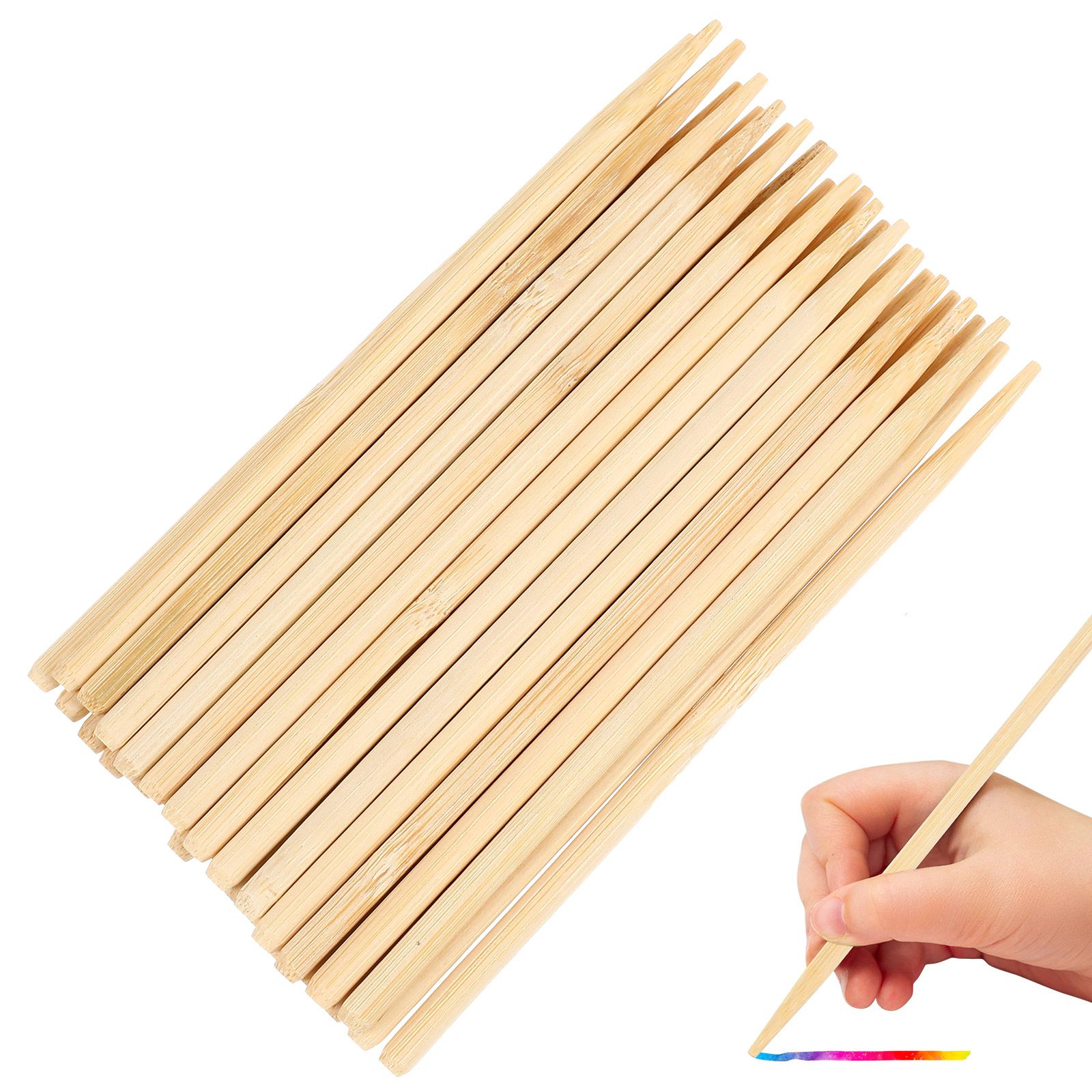 Woodworking Diy Projects - 30 шт. деревянная бамбуковая ручка для
