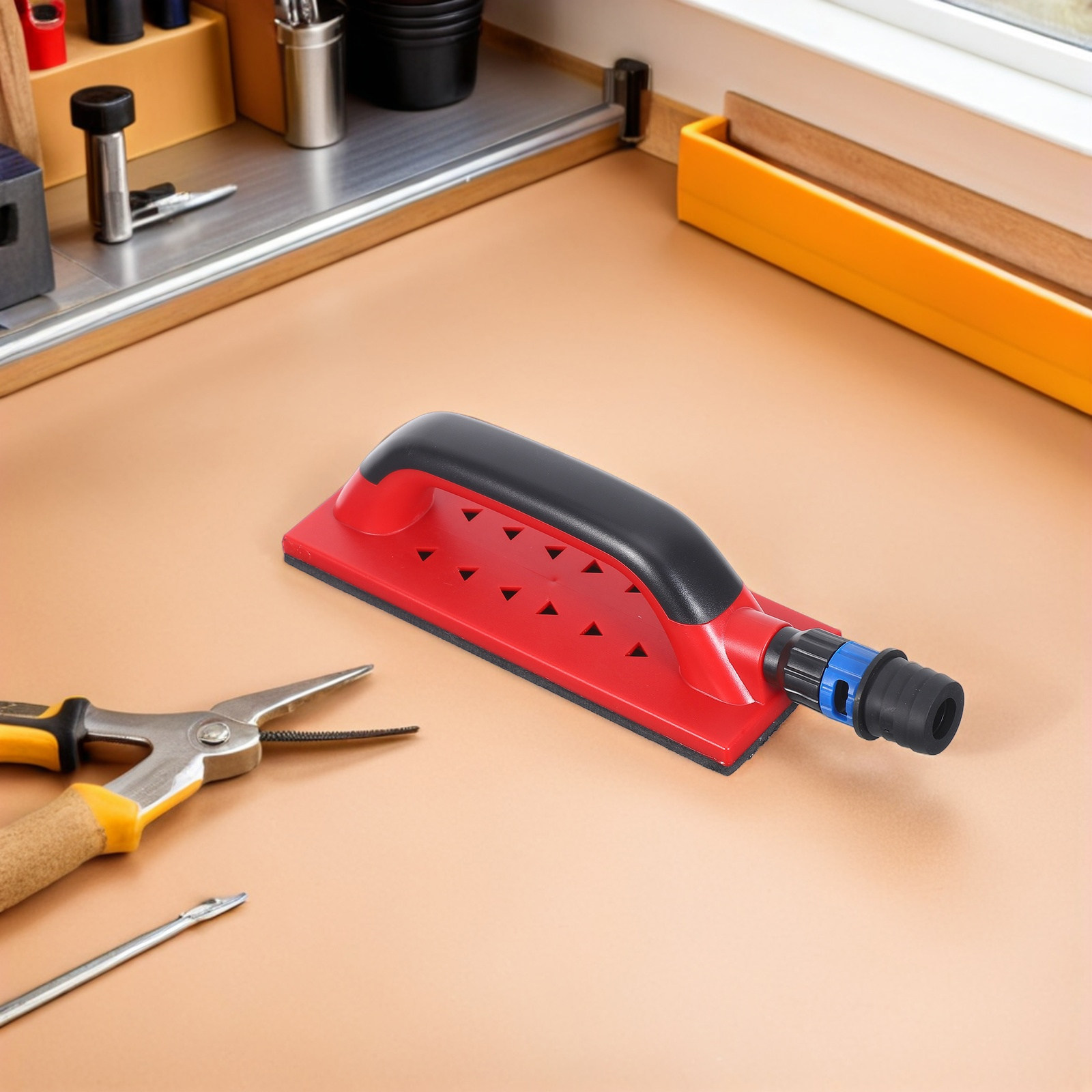 Woodworking Power Tools - Шлифовальный блок квадратной формы с мощным