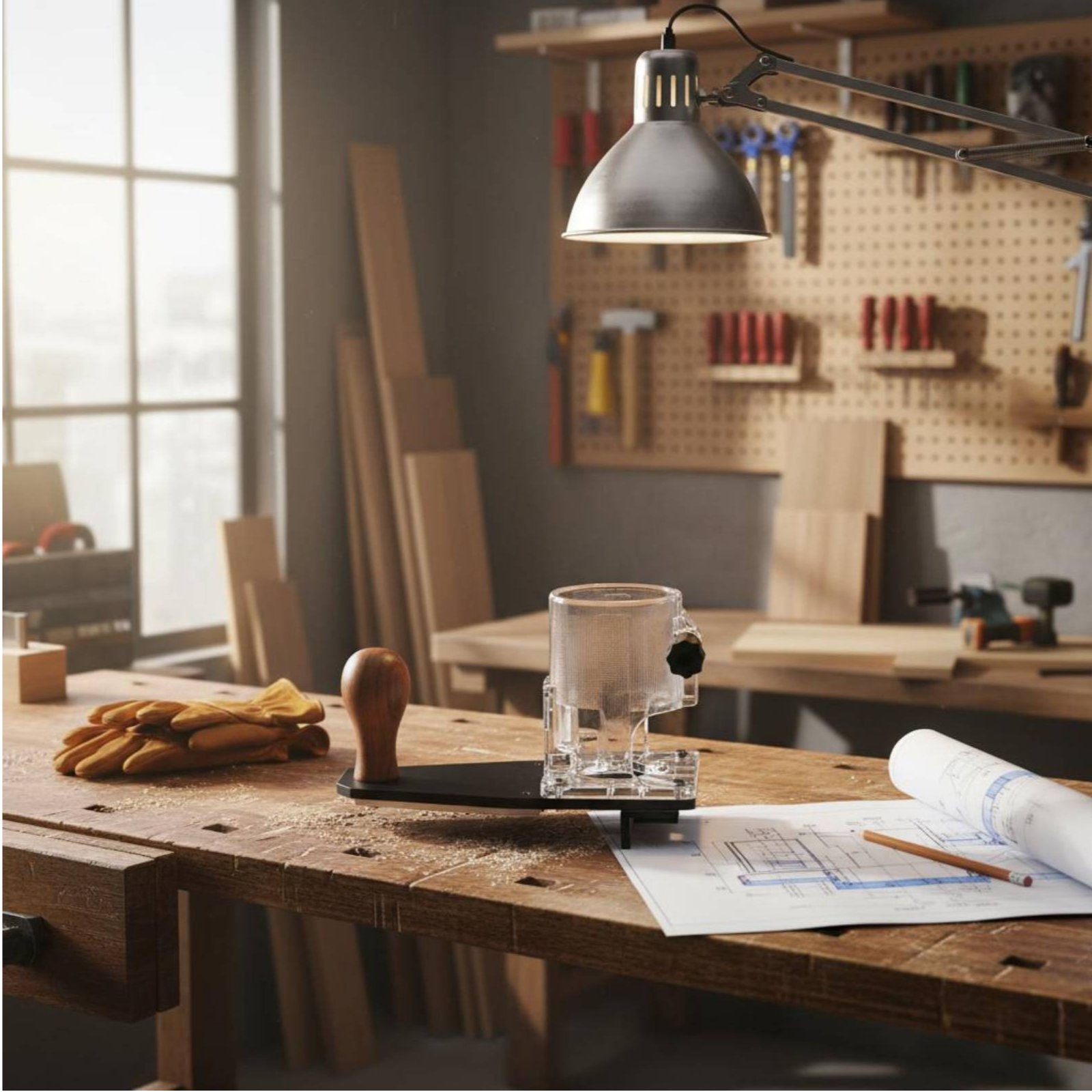 Woodworking Power Tools - Основание для фрезерного станка для обработки