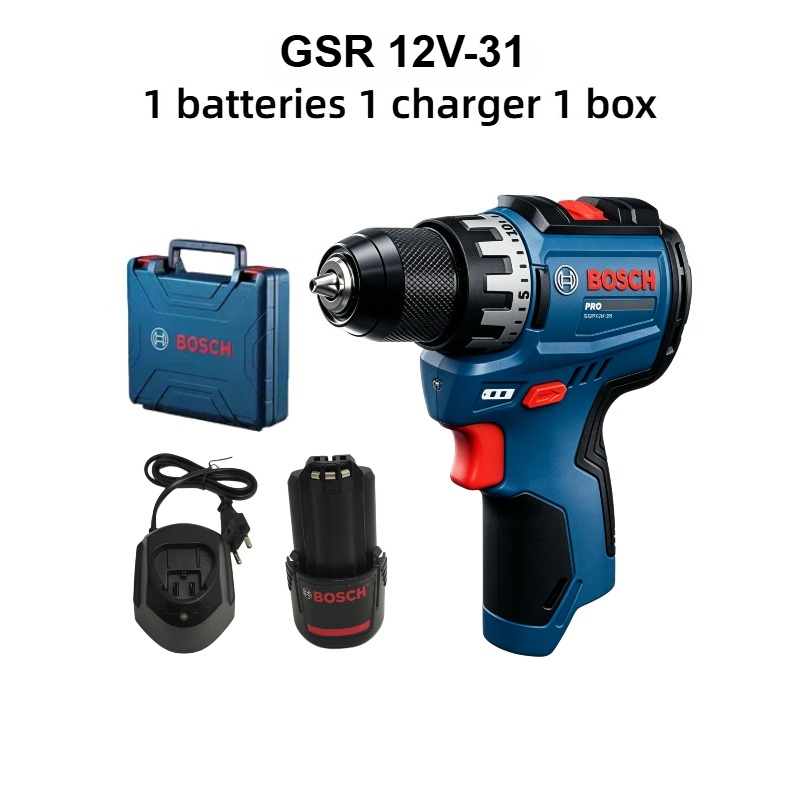Woodworking Power Tools - Аккумуляторная дрель-шуруповерт Bosch Professional GSR 12V-31,
