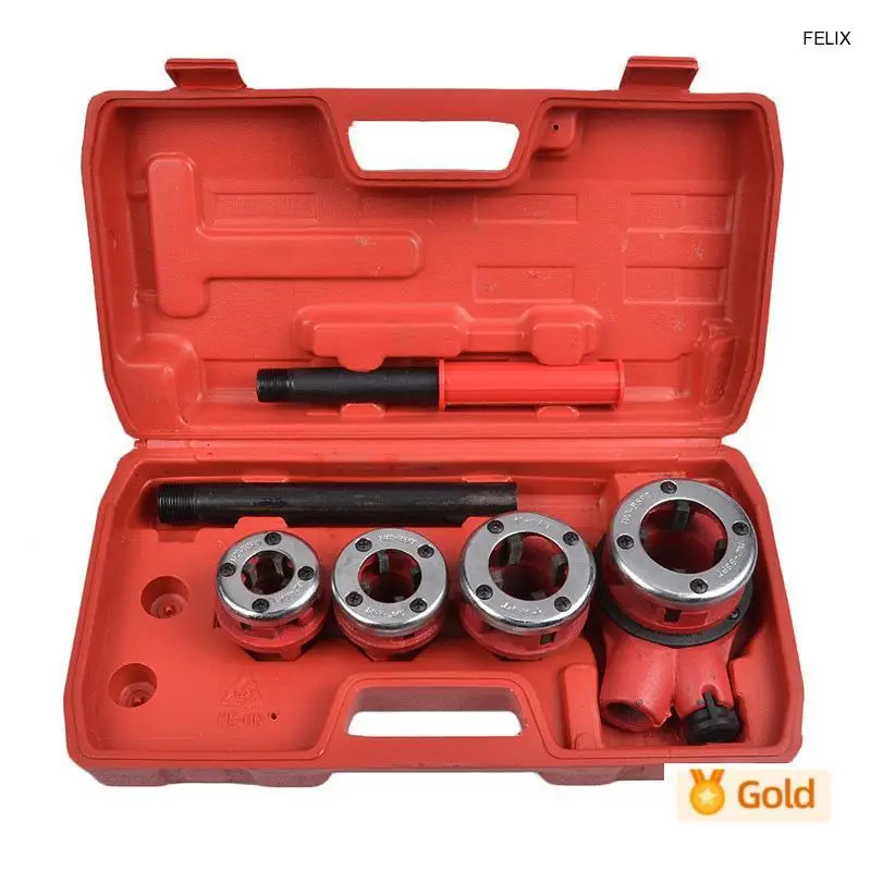 Woodworking Basic Tools - 4-точечный--1,2-дюймовый прочный станок для нарезания резьбы