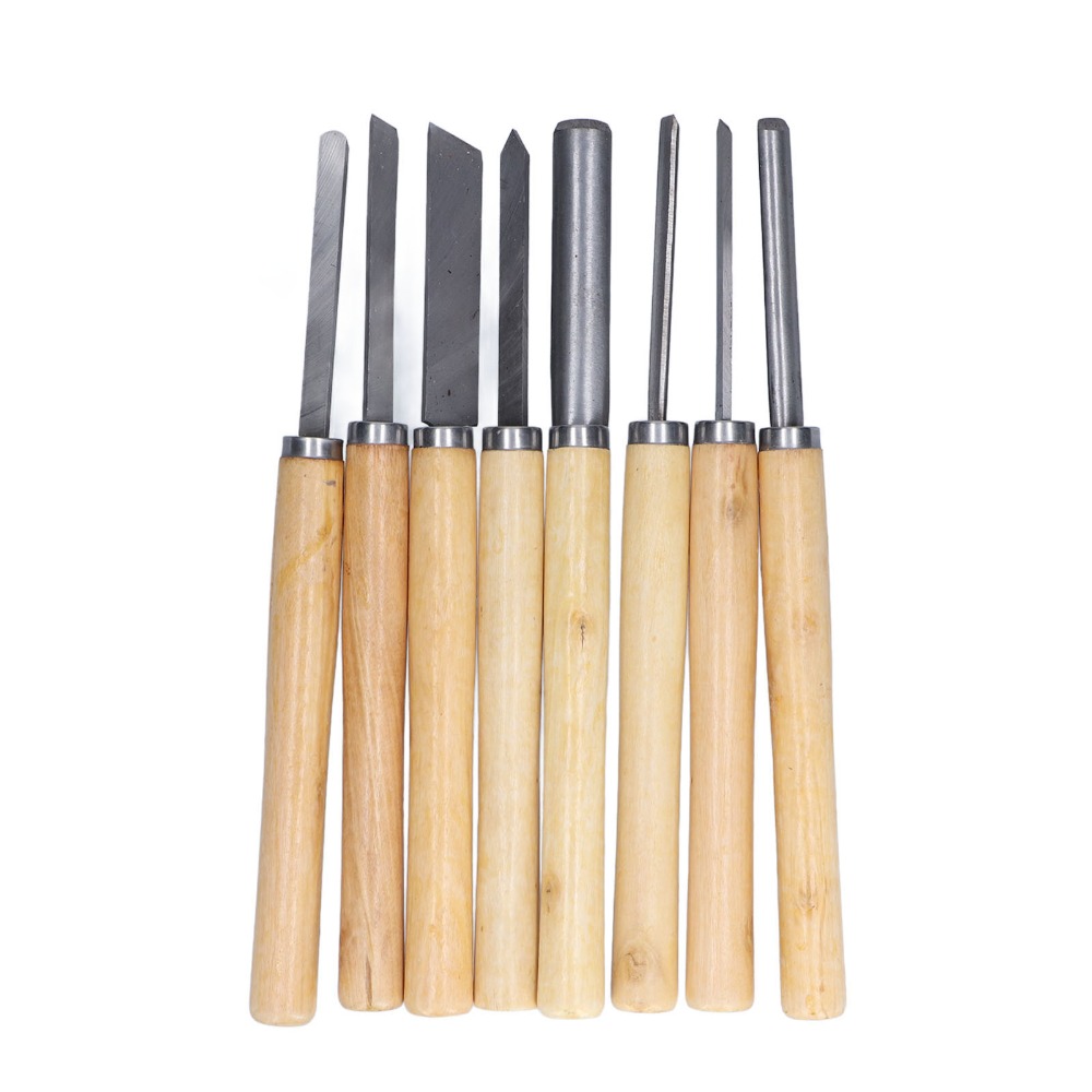 Набор из 8 стамесок для токарн – обзор и цена Skew Chisel Wood