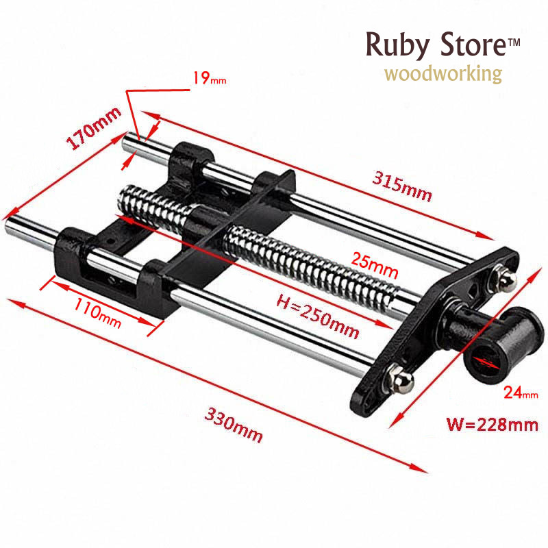Передние тиски для деревообраб – обзор и цена Woodworking Vise