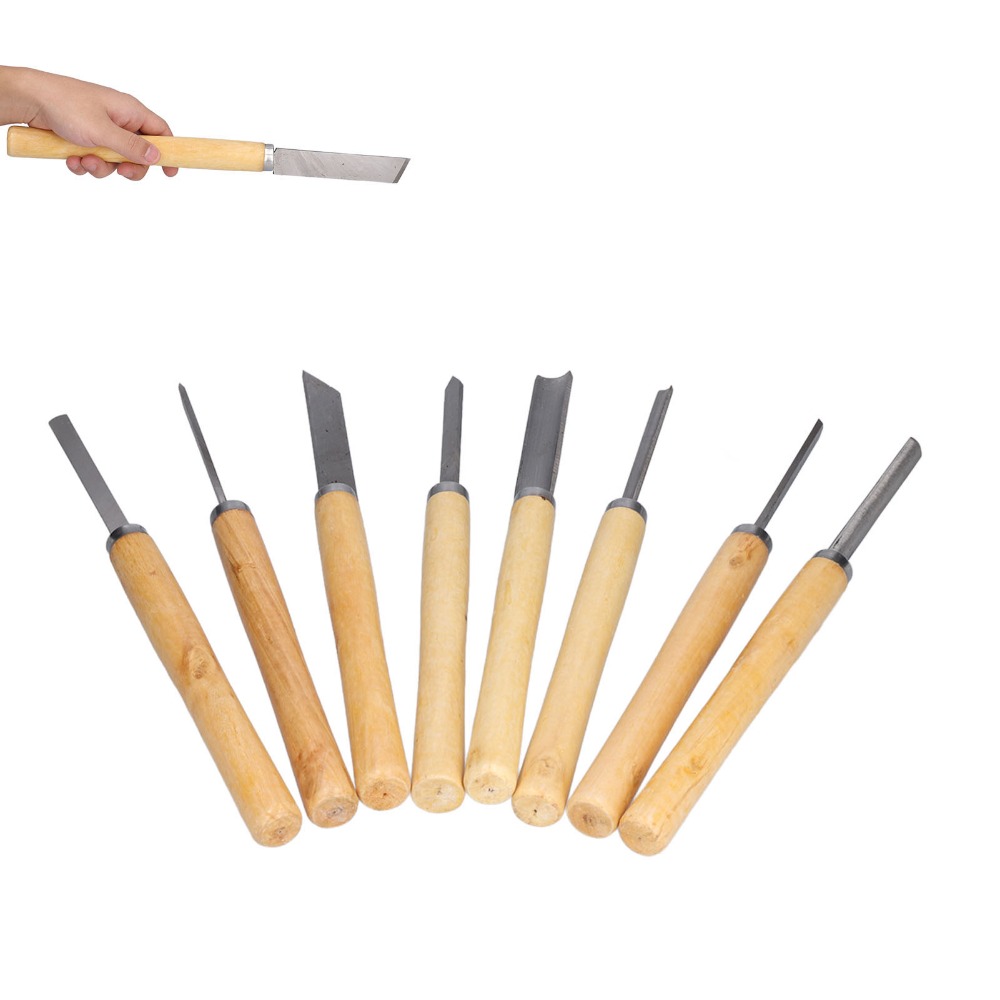Набор из 8 стамесок для резьбы – обзор и цена Skew Chisel Wood
