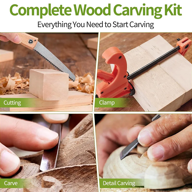 Набор для резьбы по дереву, 15 – обзор и цена Woodworking Kits For Adults