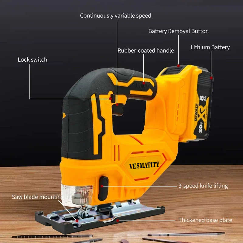 Бесщеточная криволинейная пила – обзор и цена Woodworking Jigsaw