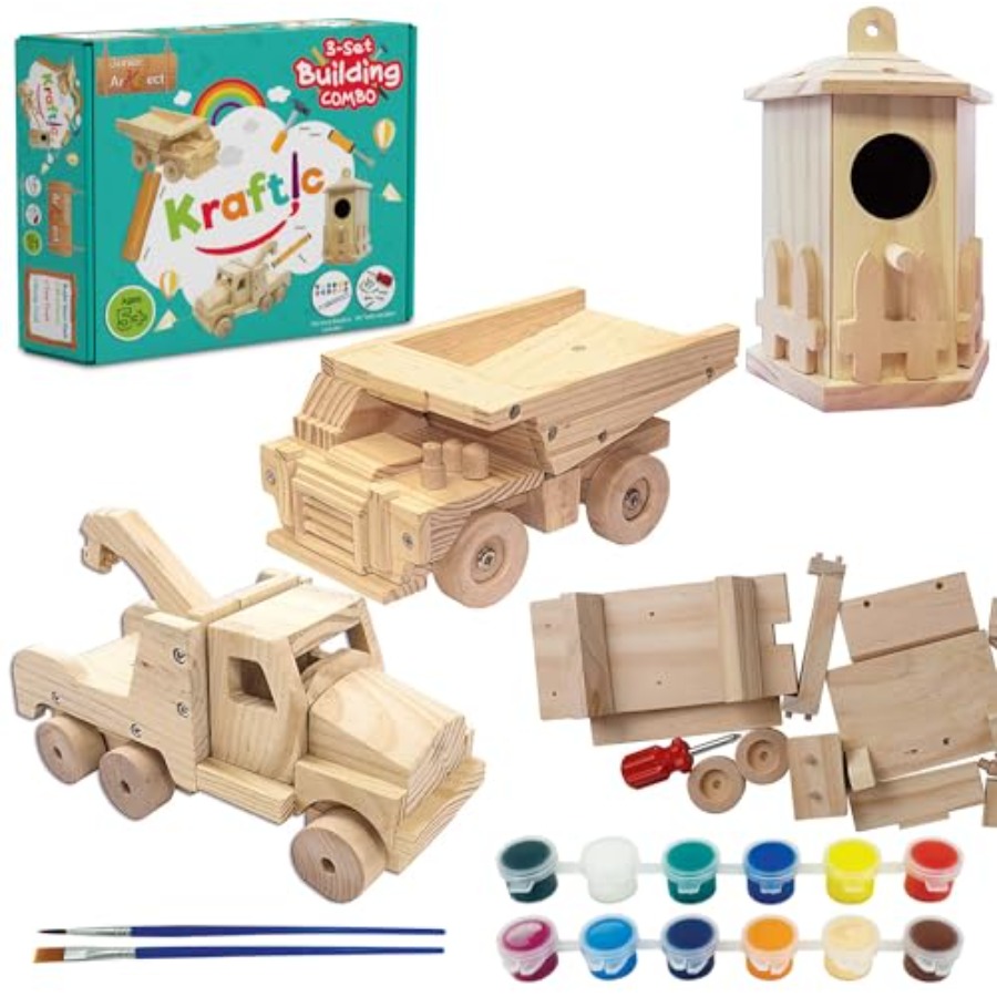 Набор для сборки деревянных мо – обзор и цена Woodworking Kits For Adults