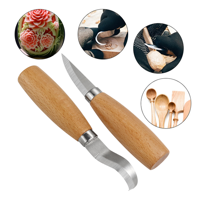 Нож для резьбы из нержавеющей  – обзор и цена Woodworking Marking Knife