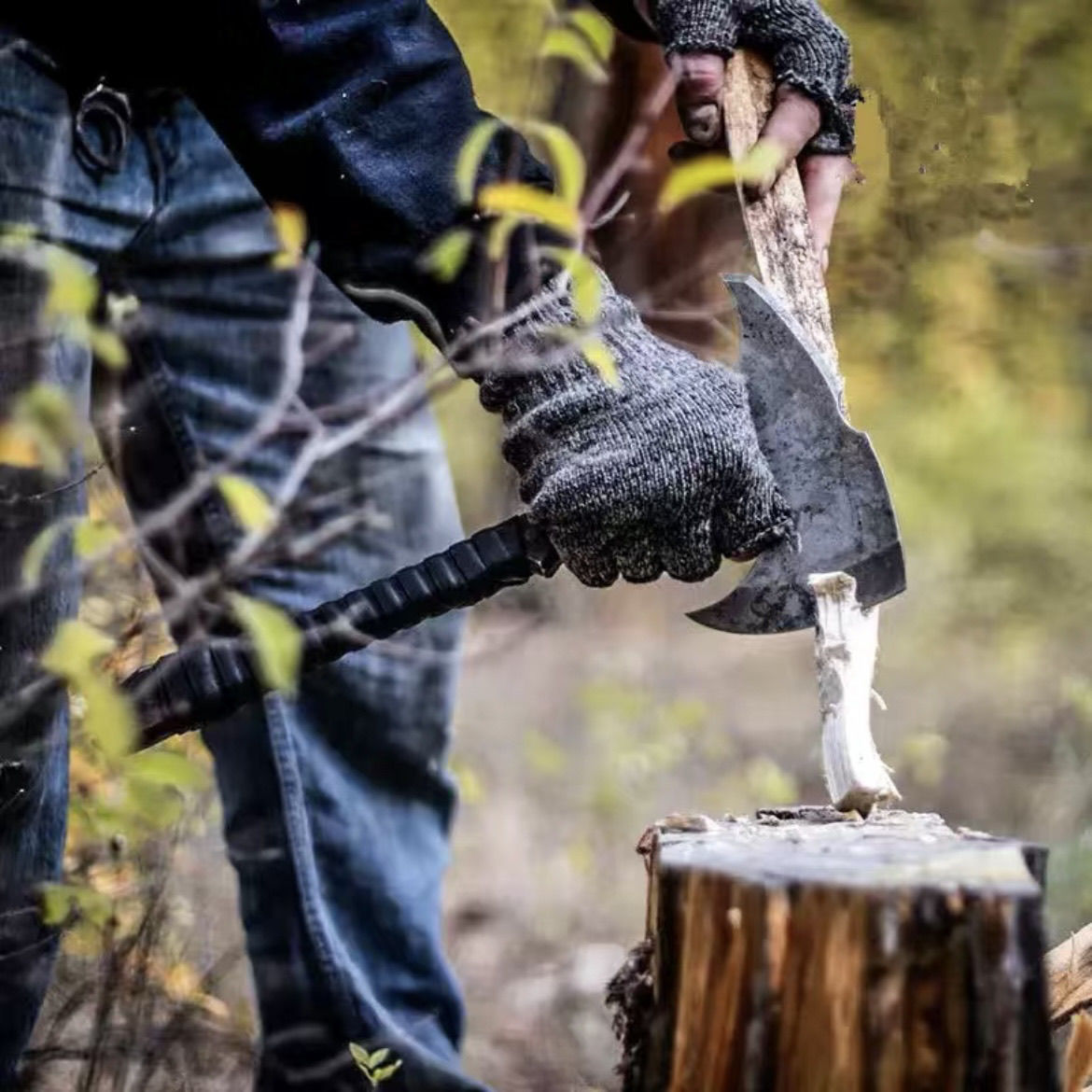 Портативный ковающий топор Nim – обзор и цена Woodworking Hatchet