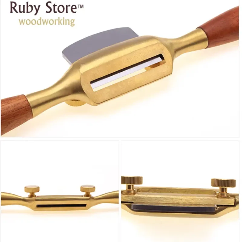 Набор из 2 рубанков Qiangsheng – обзор и цена Spokeshave Flat